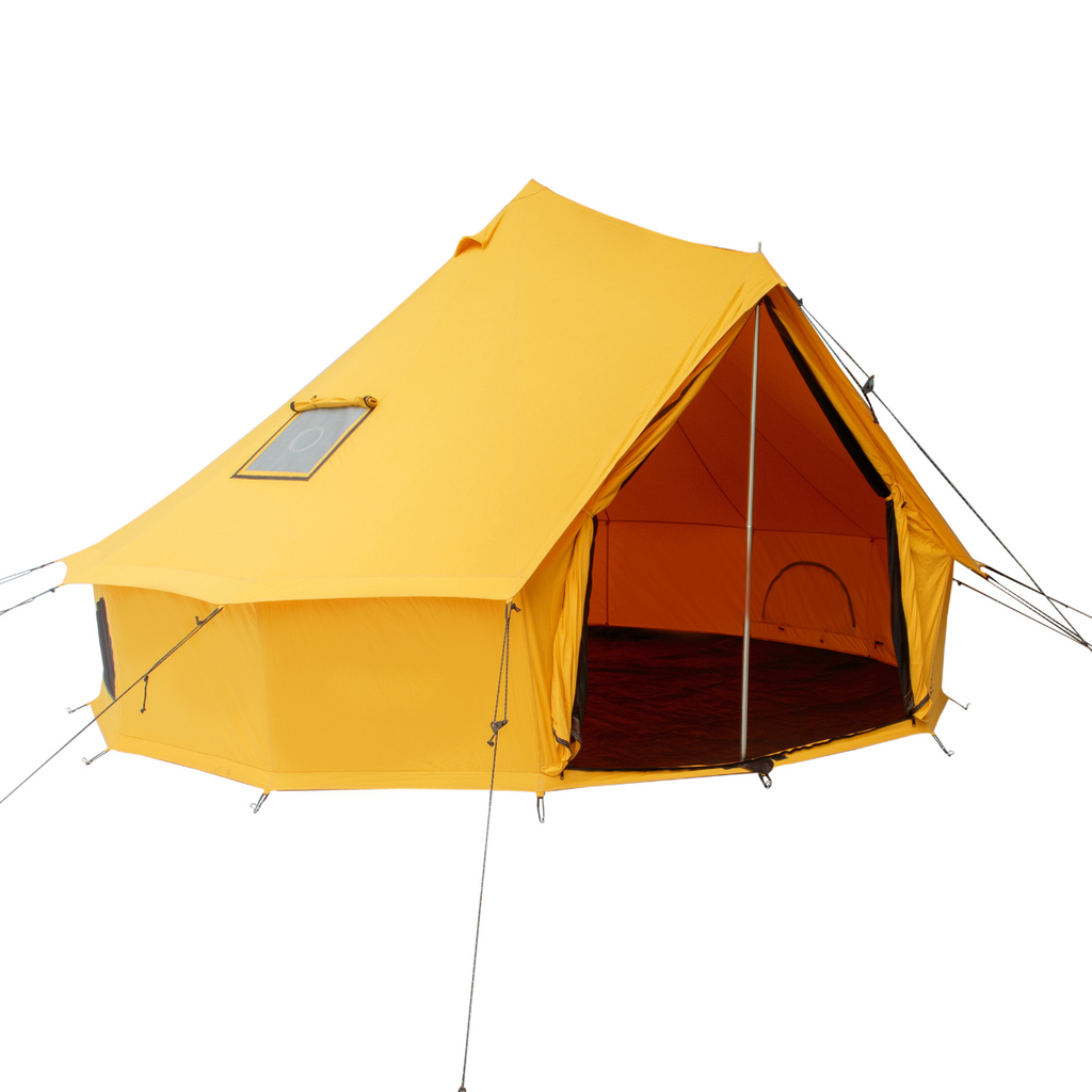 White Duck 16' Regatta Bell Tent | 4-Season Luxury Cotton Canvas Glamping Tent