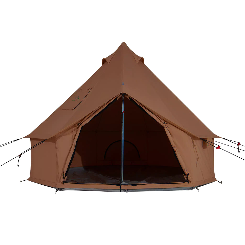White Duck 10' Regatta Bell Tent | 4-Season Luxury Cotton Canvas Glamping Tent