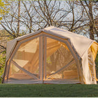 Coody Hub Inflatable Tent Pro Beige | 4-Season Professional Grade Inflatable Air Tent