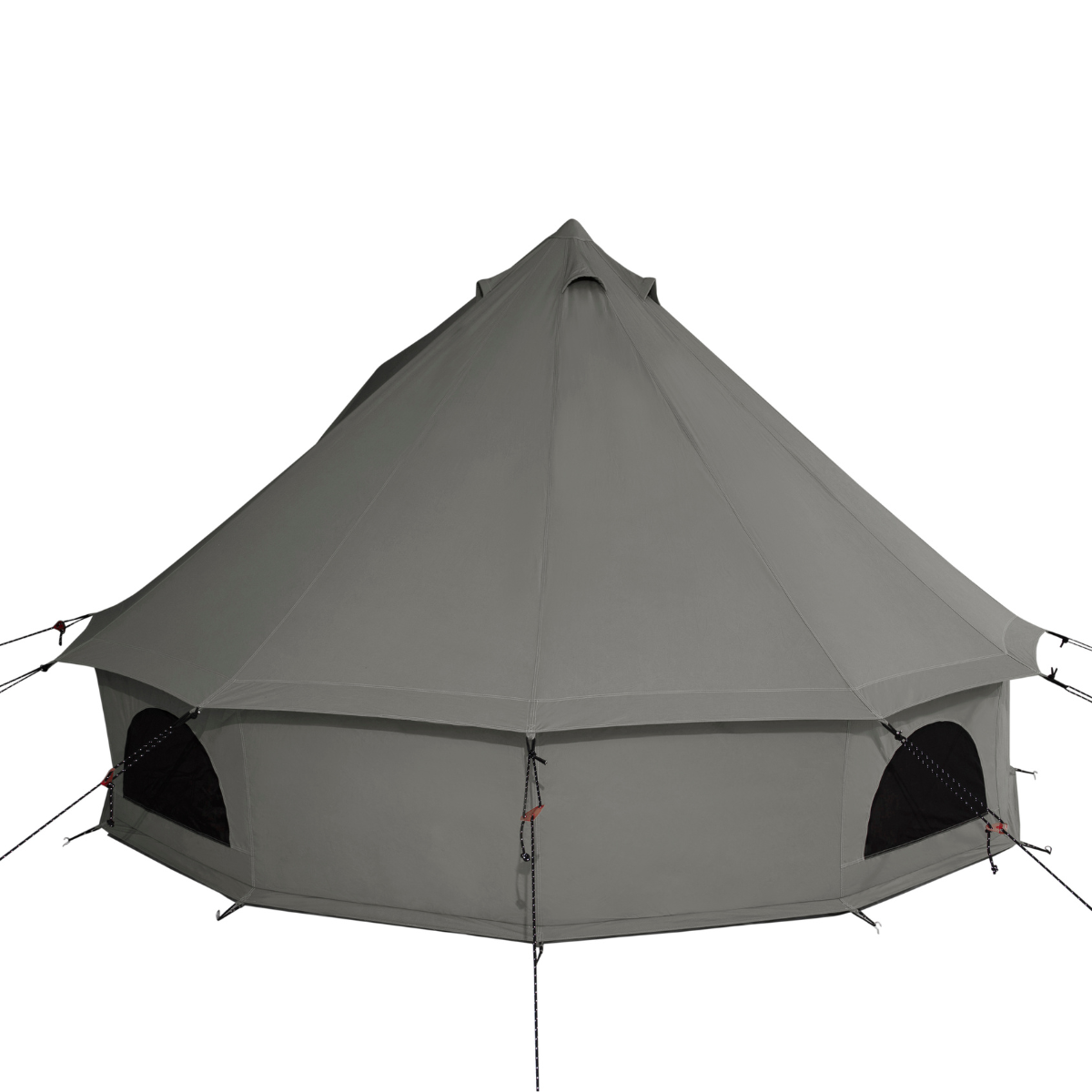 White Duck 20' Regatta Bell Tent | 4-Season Luxury Cotton Canvas Glamping Tent