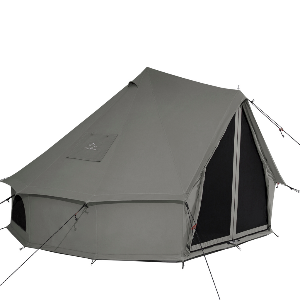 White Duck 20' Regatta Bell Tent | 4-Season Luxury Cotton Canvas Glamping Tent