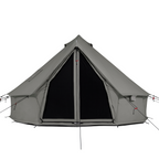 White Duck 16' Regatta Bell Tent | 4-Season Luxury Cotton Canvas Glamping Tent