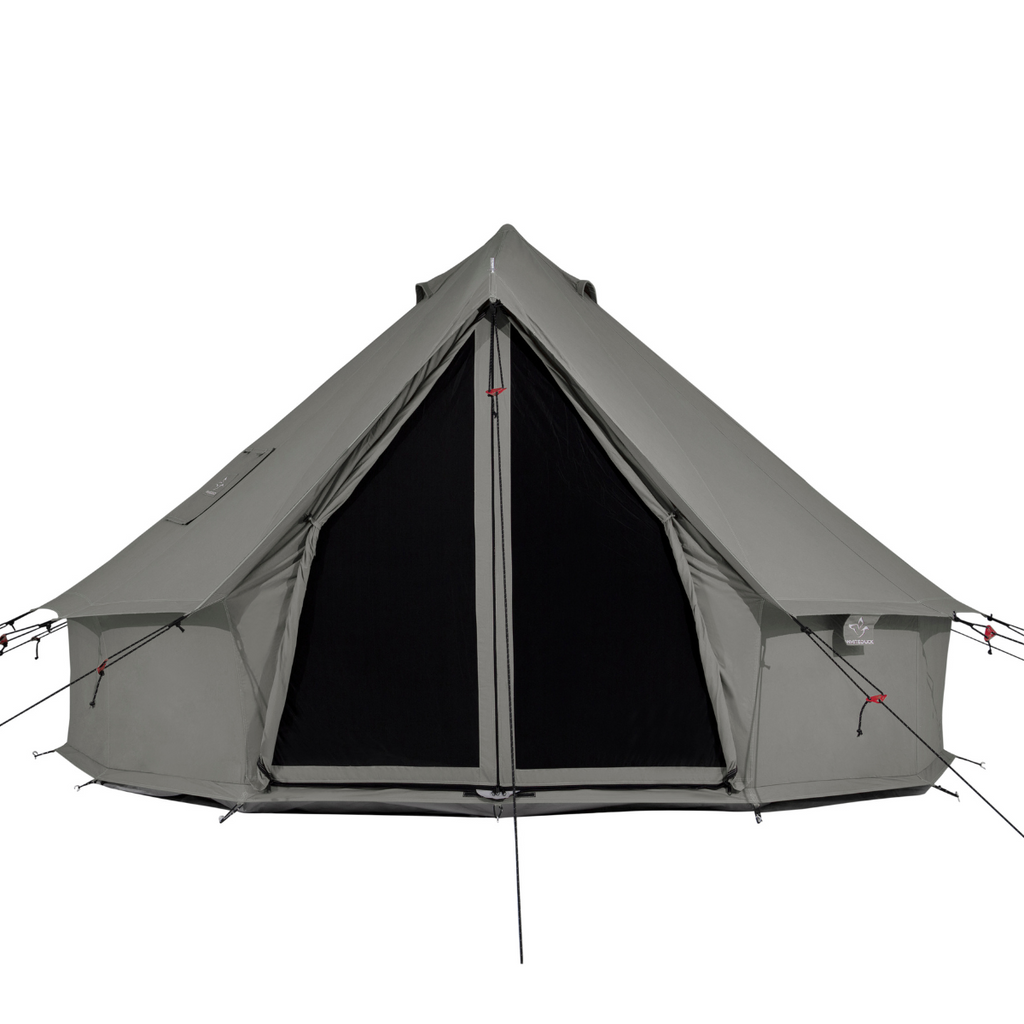 White Duck 20' Regatta Bell Tent | 4-Season Luxury Cotton Canvas Glamping Tent