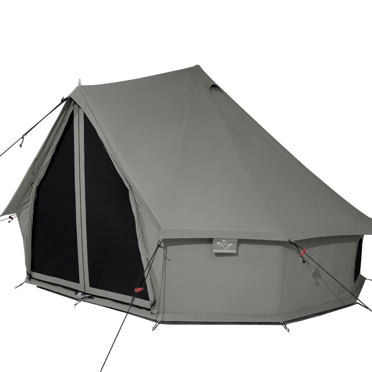White Duck 16' Regatta Bell Tent | 4-Season Luxury Cotton Canvas Glamping Tent