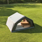 Coody 10.0 Inflatable Tent Gray | Mid-Size Quick Setup 4-Season Inflatable Glamping Tent