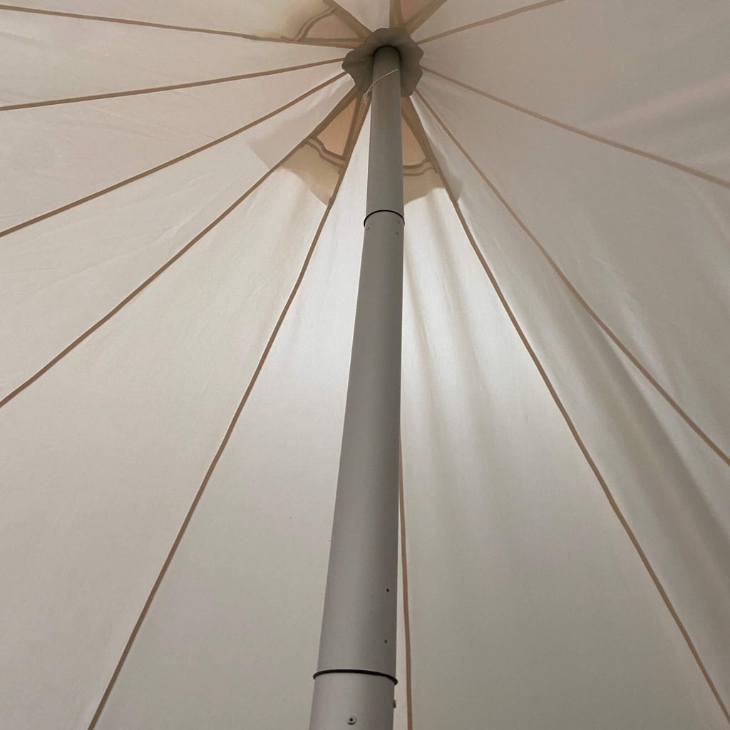 Canvas Bell Yurt Tent 13' X 19' | Heavy Duty Outdoor 4-Season Glamping Tent
