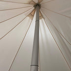 Canvas Bell Yurt Tent 13' X 19' | Heavy Duty Outdoor 4-Season Glamping Tent