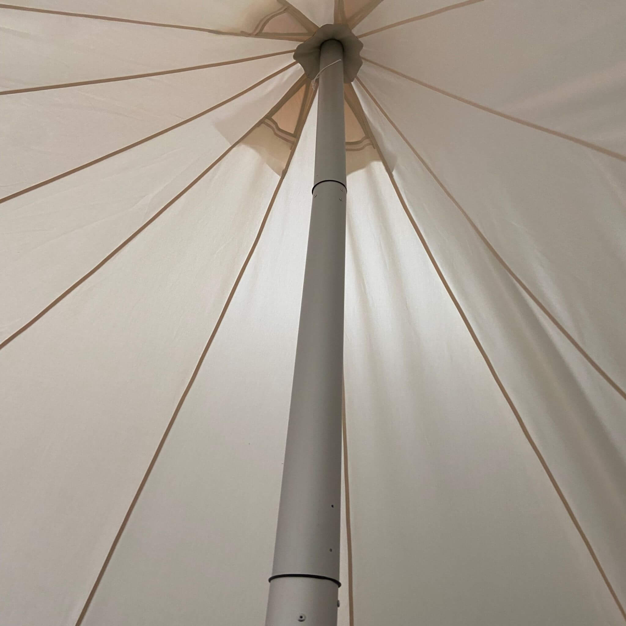 Canvas Bell Yurt Tent 13' X 19' | Heavy Duty Outdoor 4-Season Glamping Tent
