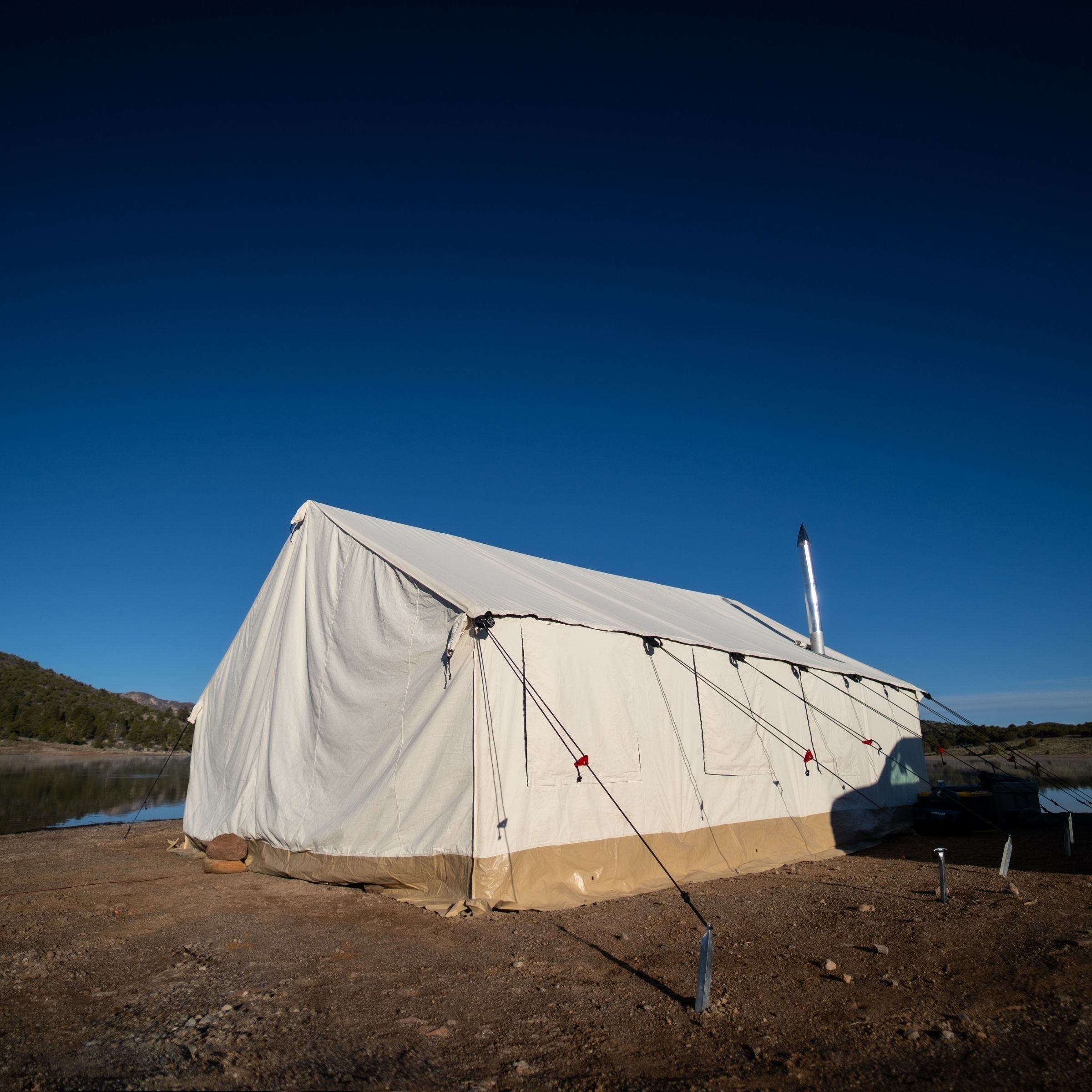 White Duck Alpha Wall Tent