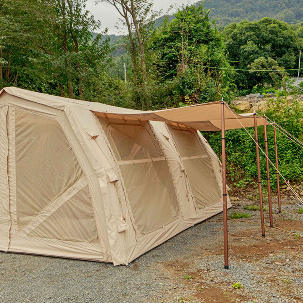 Coody Familia AirTent 17.2 Pro Beige | Premium 4-Season Inflatable Glamping Tent