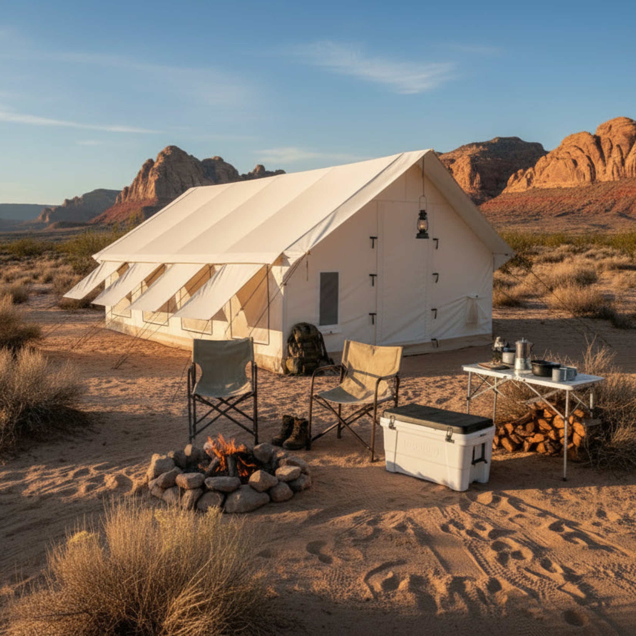 White Duck Alpha Pro Wall Tent