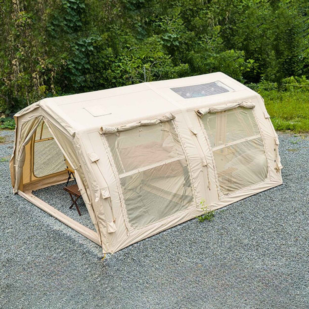 Coody Familia AirTent 17.2 Pro Beige | Premium 4-Season Inflatable Glamping Tent
