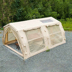 Coody Familia AirTent 17.2 Pro Beige | Premium 4-Season Inflatable Glamping Tent