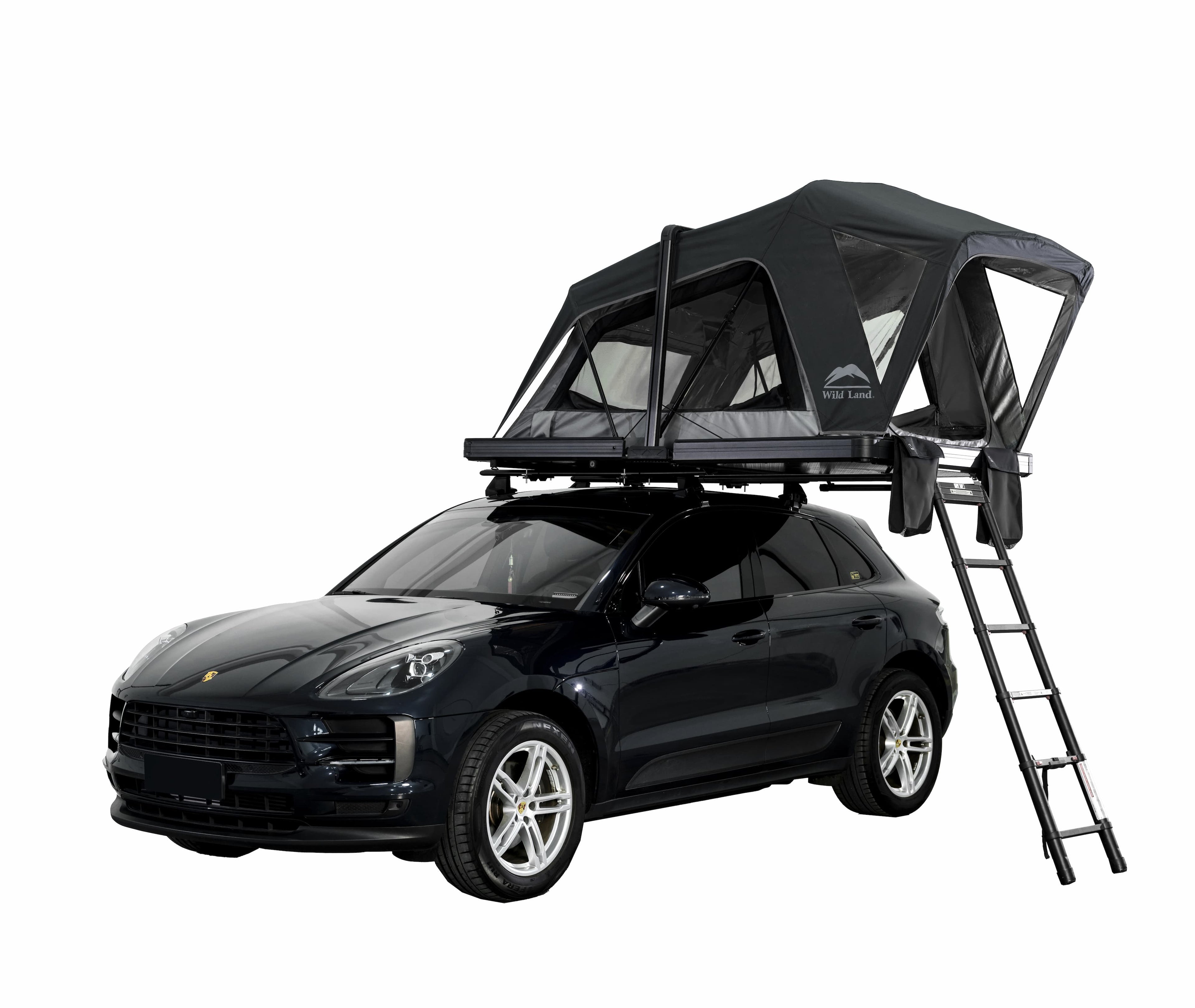 Wild Land Summit Explorer Rooftop Tent | 2-Person Hardshell Side-Open Overlanding Tent