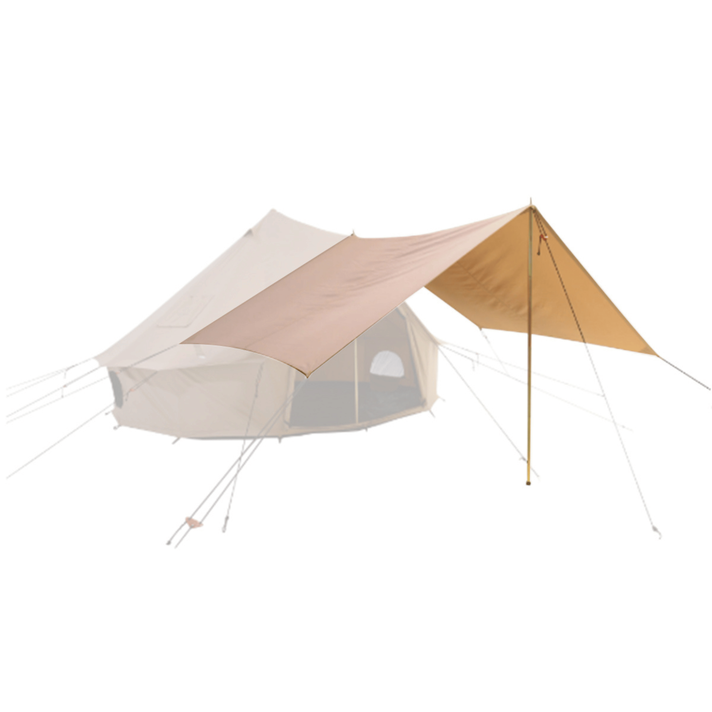 White Duck Awning for Regatta & Avalon Bell Tents