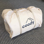 Coody Hub Inflatable Tent Beige | Quick Pitch 4-Season Inflatable Camping Tent