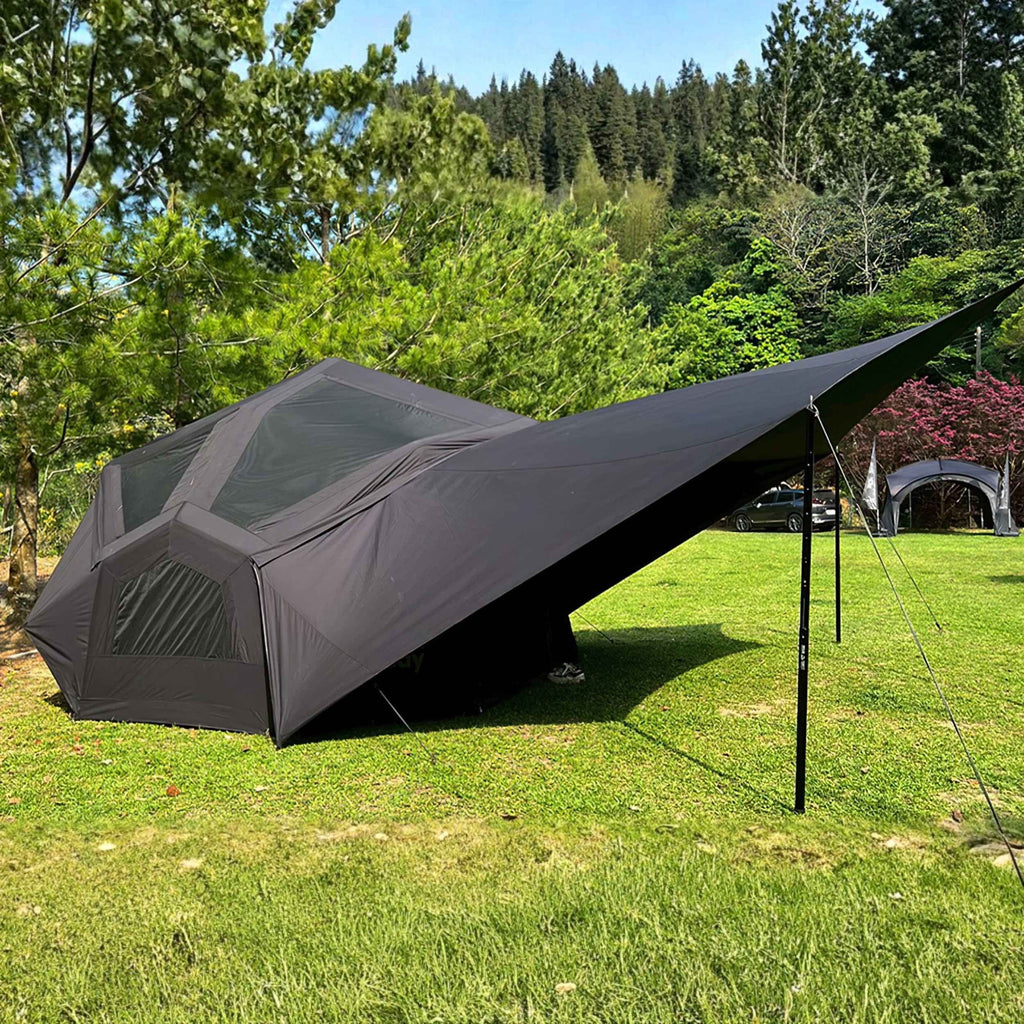 Coody Bestona Inflatable Tent Black | 4-Season Premium Air Tent for All-Weather Camping