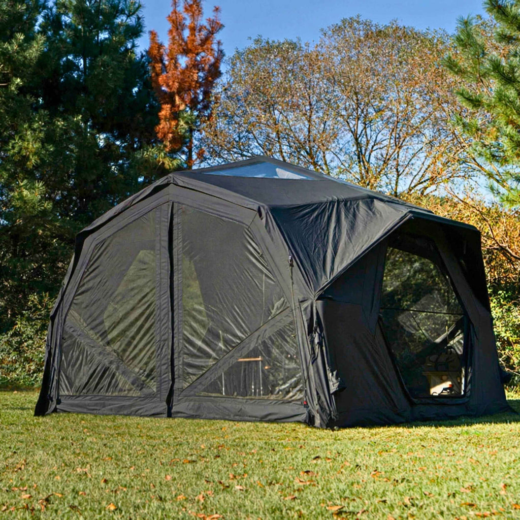 Coody Hub Inflatable Tent Pro Beige | 4-Season Professional Grade Inflatable Air Tent