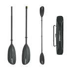 NIXY 2-Piece Kayak Paddle | 100% Carbon Fiber High-Performance Kayak Paddle