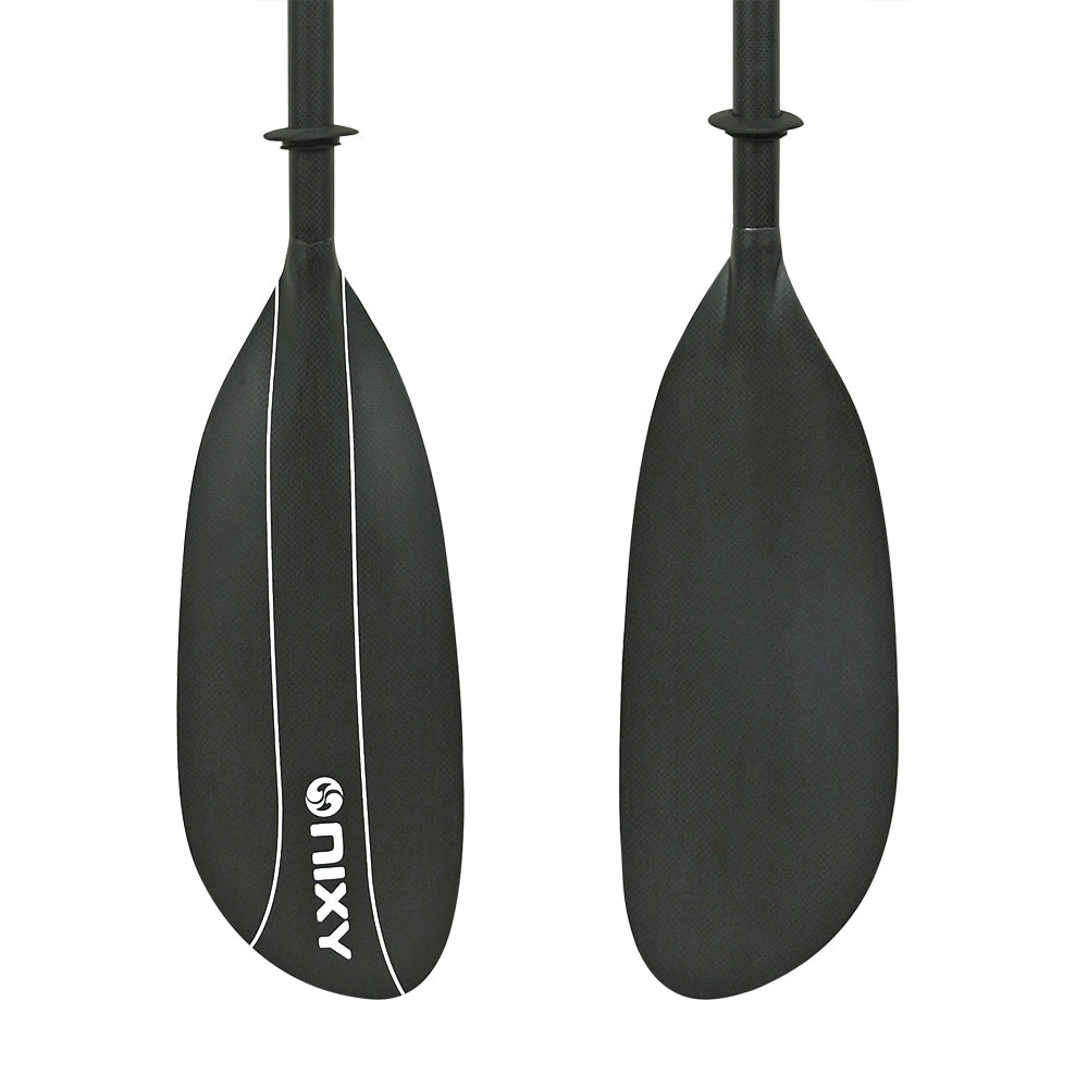 NIXY 2-Piece Kayak Paddle | 100% Carbon Fiber High-Performance Kayak Paddle