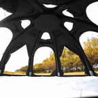 Coody Aurora Dome Luxury Inflatable Tent | Black 4-Season High-End Glamping Tent