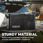 ICECO VL35ProS 12V Portable Fridge Freezer 35L Single Zone | Compact Car & Camping Refrigerator