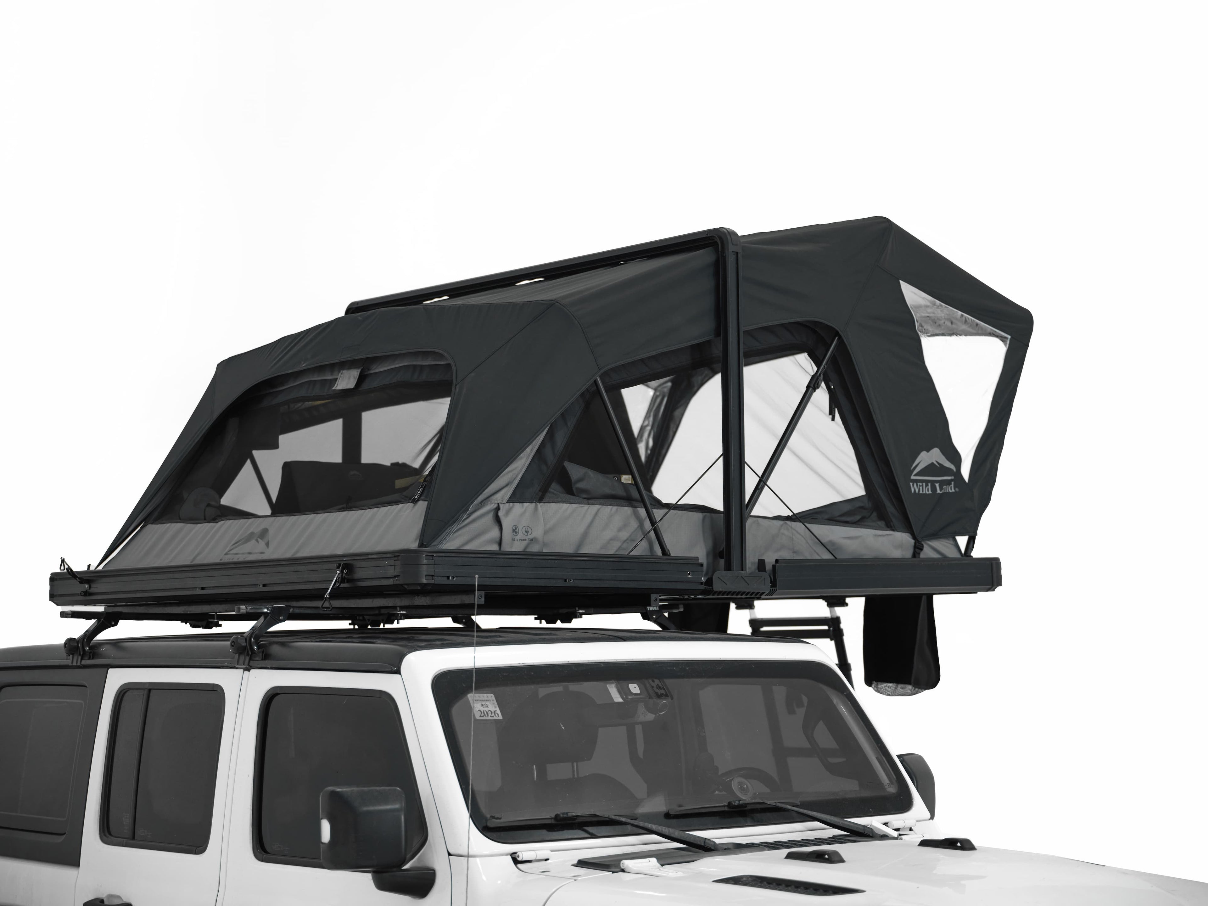 Wild Land Summit Explorer Max Rooftop Tent | Hard Shell 3-Person Premium Overland Tent