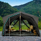 Coody Hub Inflatable Tent Pro Beige | 4-Season Professional Grade Inflatable Air Tent
