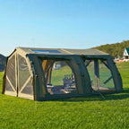 Coody Familia AirTent 17.2 Pro Forest Green | Premium 4-Season Inflatable Glamping Tent