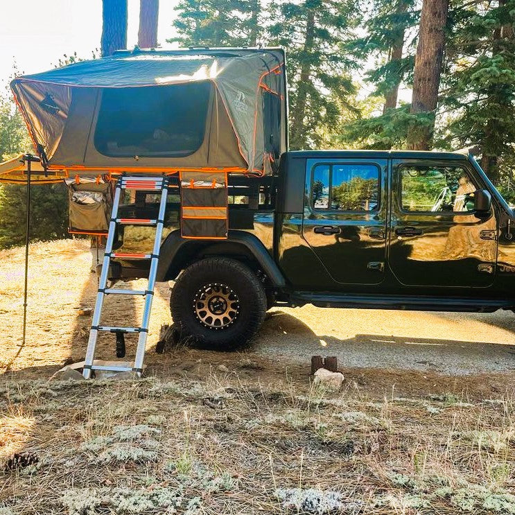 TUWA PRO Shiprock Mid-Height (12.5") Bed Rack: Low Profile & Truck Model-Specific Fitment