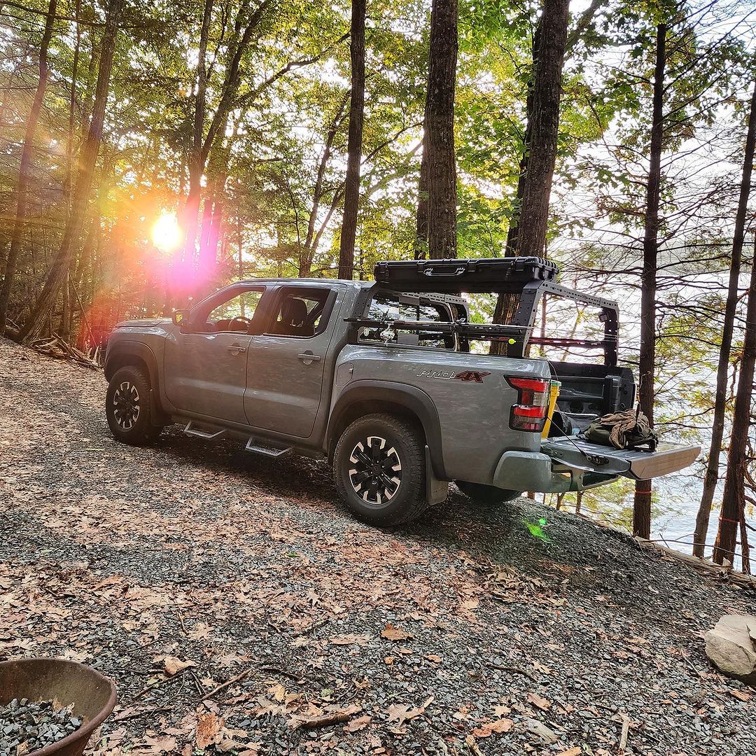 TUWA PRO 4CX Series Shiprock Bed Rack: Height Adjustable & Truck Model-Specific Fitment