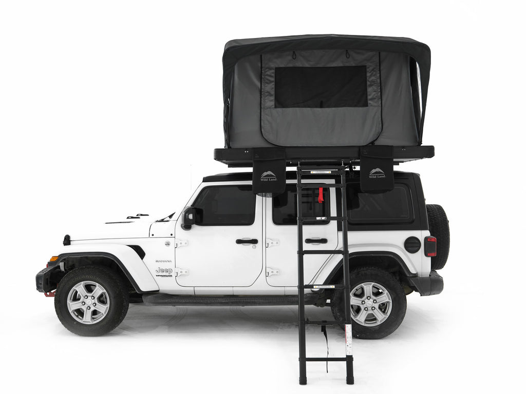 Wild Land Summit Explorer Max Rooftop Tent | Hard Shell 3-Person Premium Overland Tent