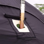 Coody Aurora Dome Luxury Inflatable Tent | Black 4-Season High-End Glamping Tent