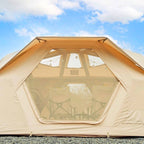 Coody Hub Inflatable Tent Pro Beige | 4-Season Professional Grade Inflatable Air Tent