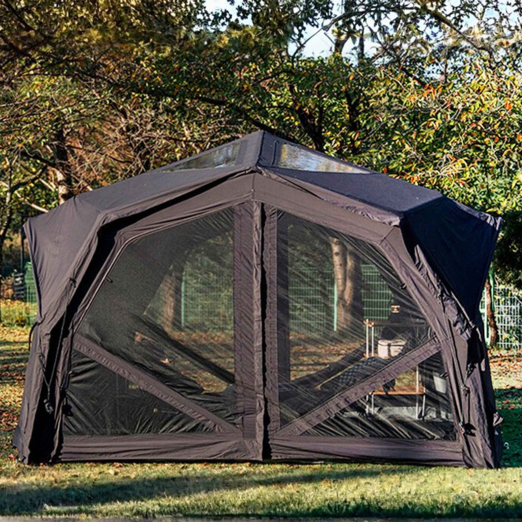 Coody Hub Inflatable Tent Pro Beige | 4-Season Professional Grade Inflatable Air Tent
