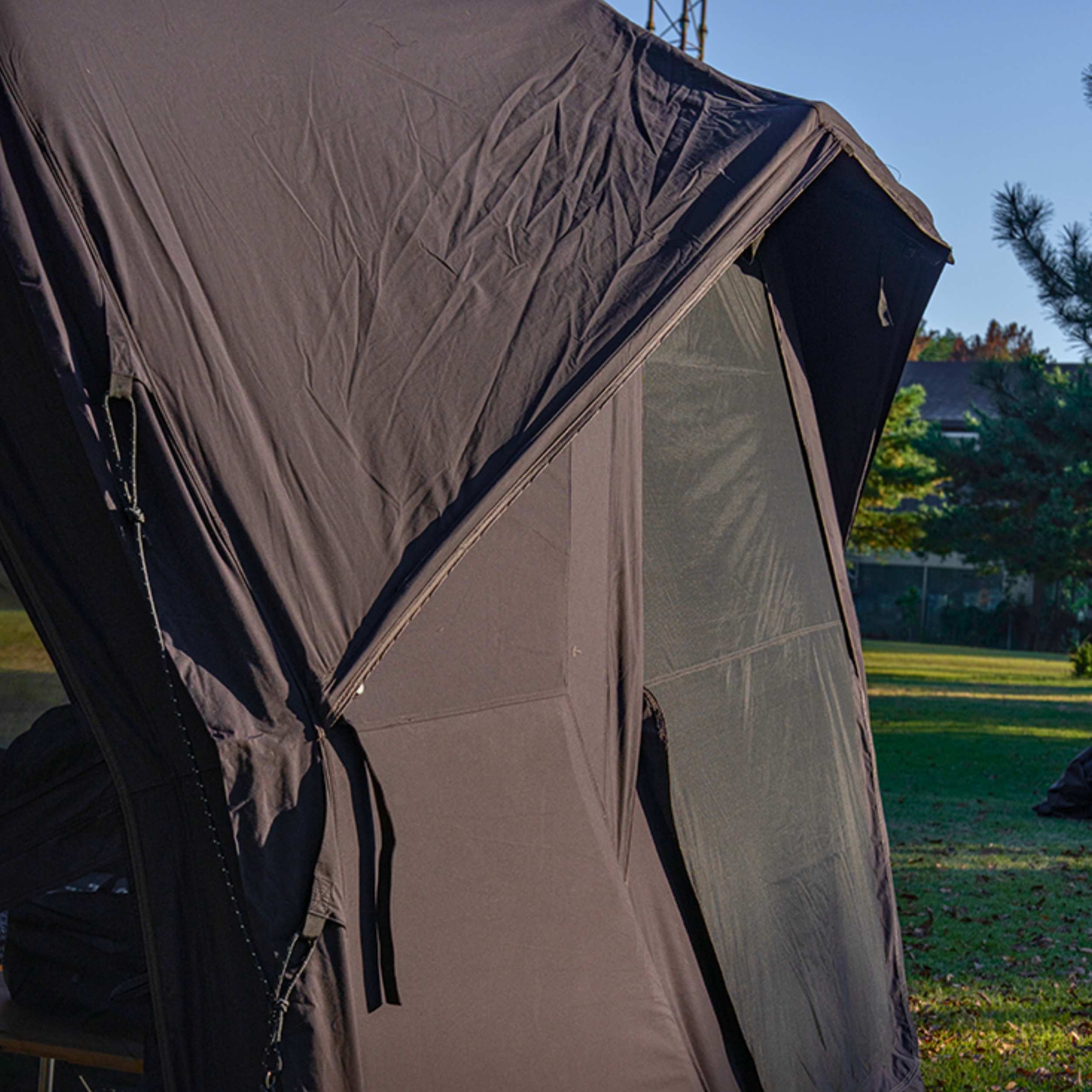 Coody Hub Inflatable Tent Pro Beige | 4-Season Professional Grade Inflatable Air Tent