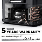 ICECO Heavy-Duty 12V Fridge Freezer 60L | Single Zone Steel Series