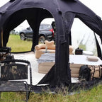 Coody Aurora Dome Luxury Inflatable Tent | Black 4-Season High-End Glamping Tent