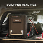 ICECO VL45Plus Single Zone 44QT 3 Way Access Portable Freezer Black