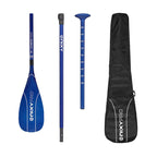 NIXY 3-Piece Adjustable 100% 3K Color Carbon Fiber SUP Pro Paddle