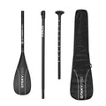 NIXY SUP Paddle | 3-Piece Adjustable 100% 3K Carbon Fiber Professional SUP Paddle