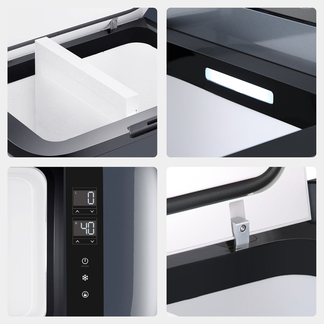 ICECO GO20 12V Portable Freezer 20L Dual Zone | App Controlled Compact Car Fridge
