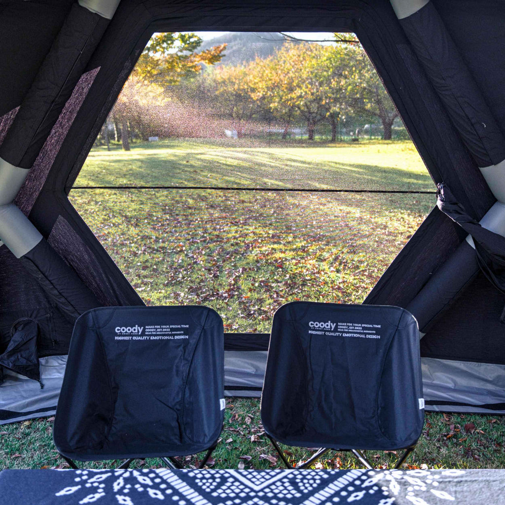 Coody Hub Inflatable Tent Pro Beige | 4-Season Professional Grade Inflatable Air Tent