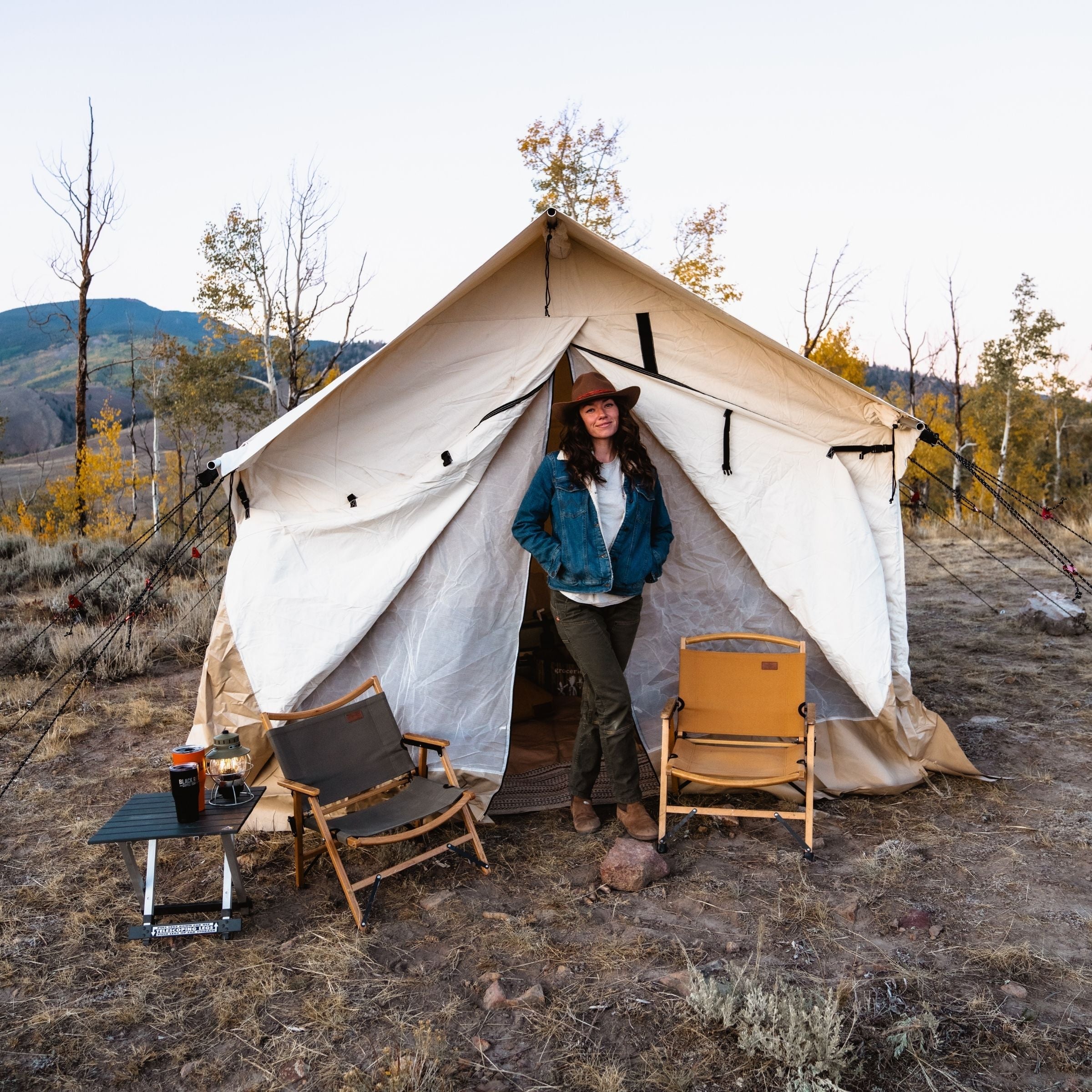 White Duck Alpha Wall Tent