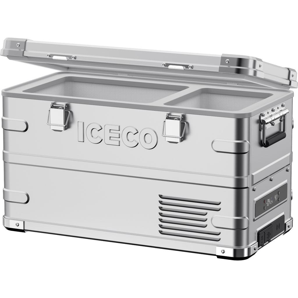 APL35 Dual Zone Aluminum Fridge refrigerator| ICECO | 35 LT