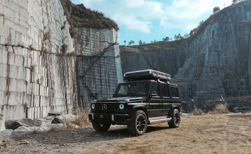 Wild Land Sky Rover Rooftop Tent | Hard Shell Electric Lifting Rooftop Tent for Camping