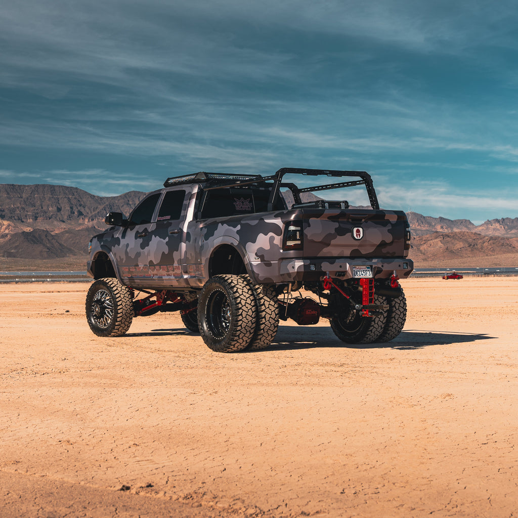 TUWA PRO 4CX Series Shiprock Bed Rack: Height Adjustable & Truck Model-Specific Fitment