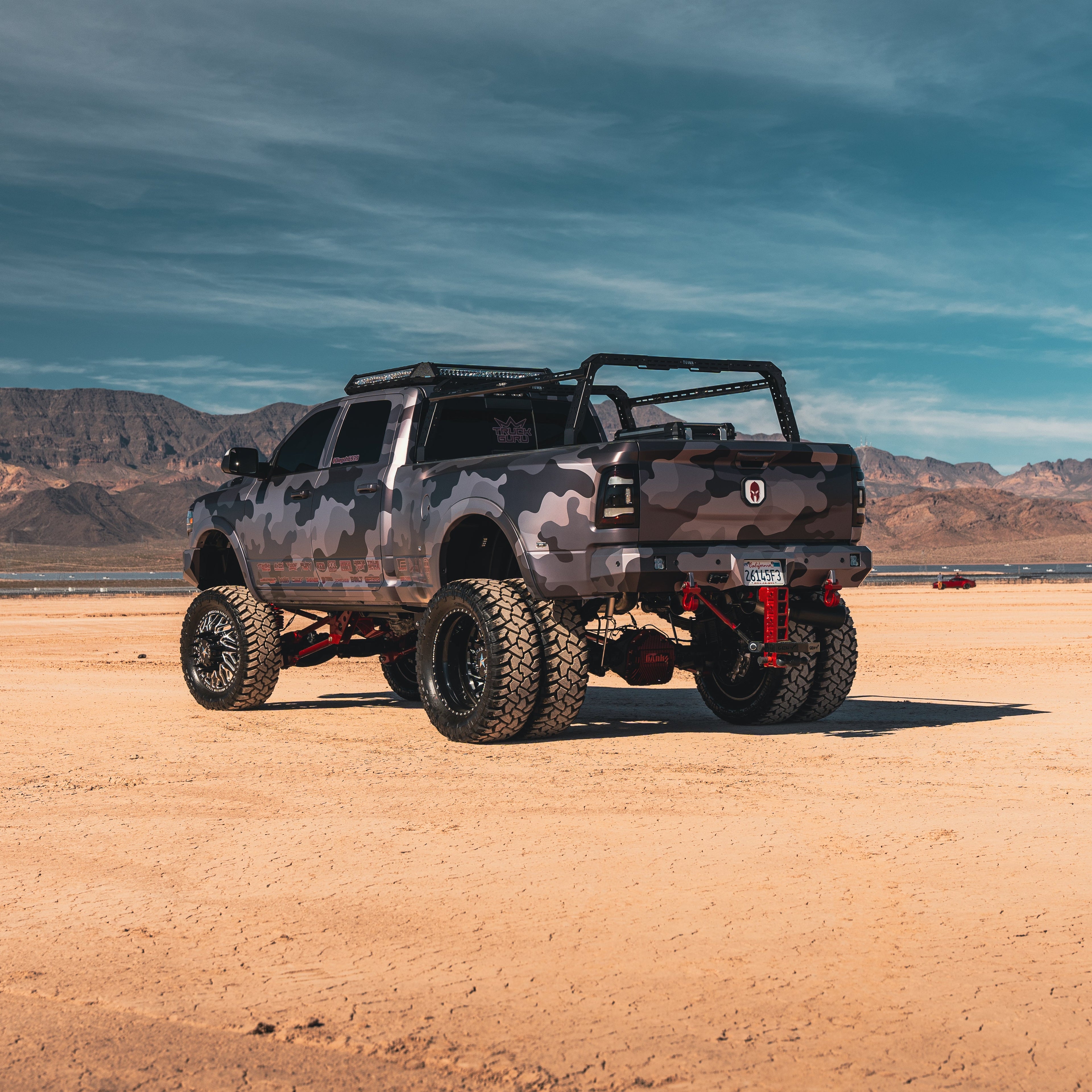 TUWA PRO 4CX Series Shiprock Bed Rack: Height Adjustable & Truck Model-Specific Fitment
