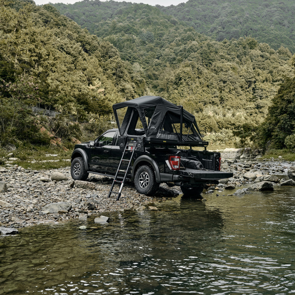Wild Land Summit Explorer Rooftop Tent | 2-Person Hardshell Side-Open Overlanding Tent