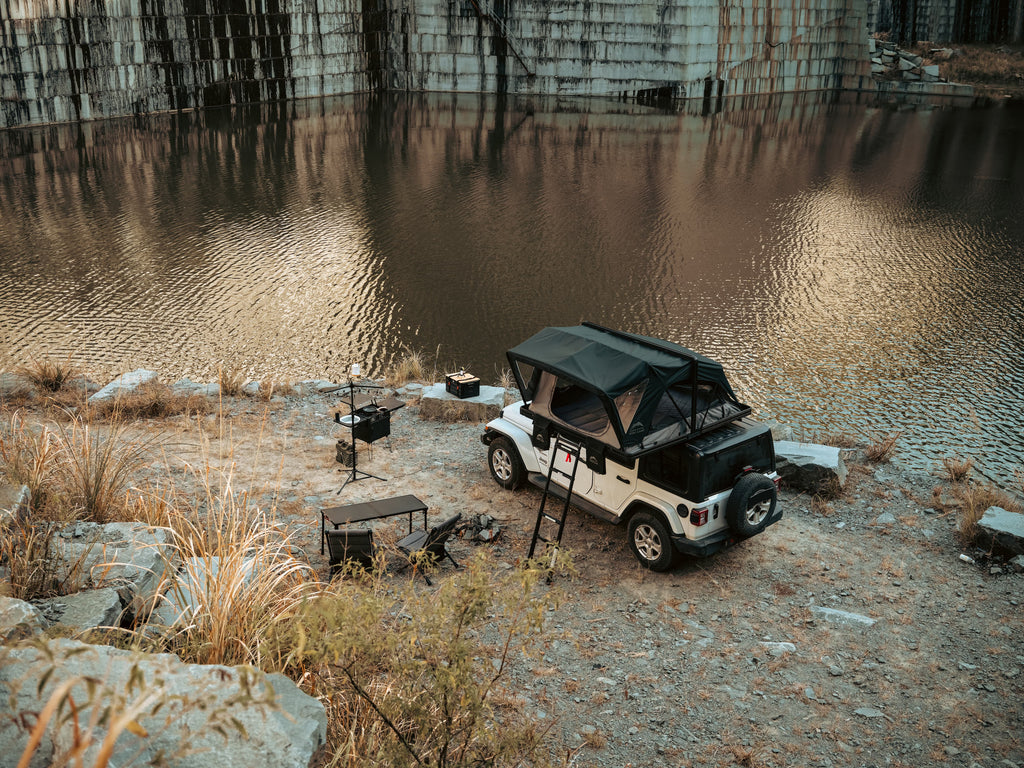 Wild Land Summit Explorer Max Rooftop Tent | Hard Shell 3-Person Premium Overland Tent